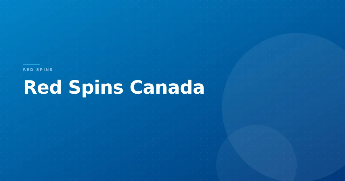 Red Spins Canada
